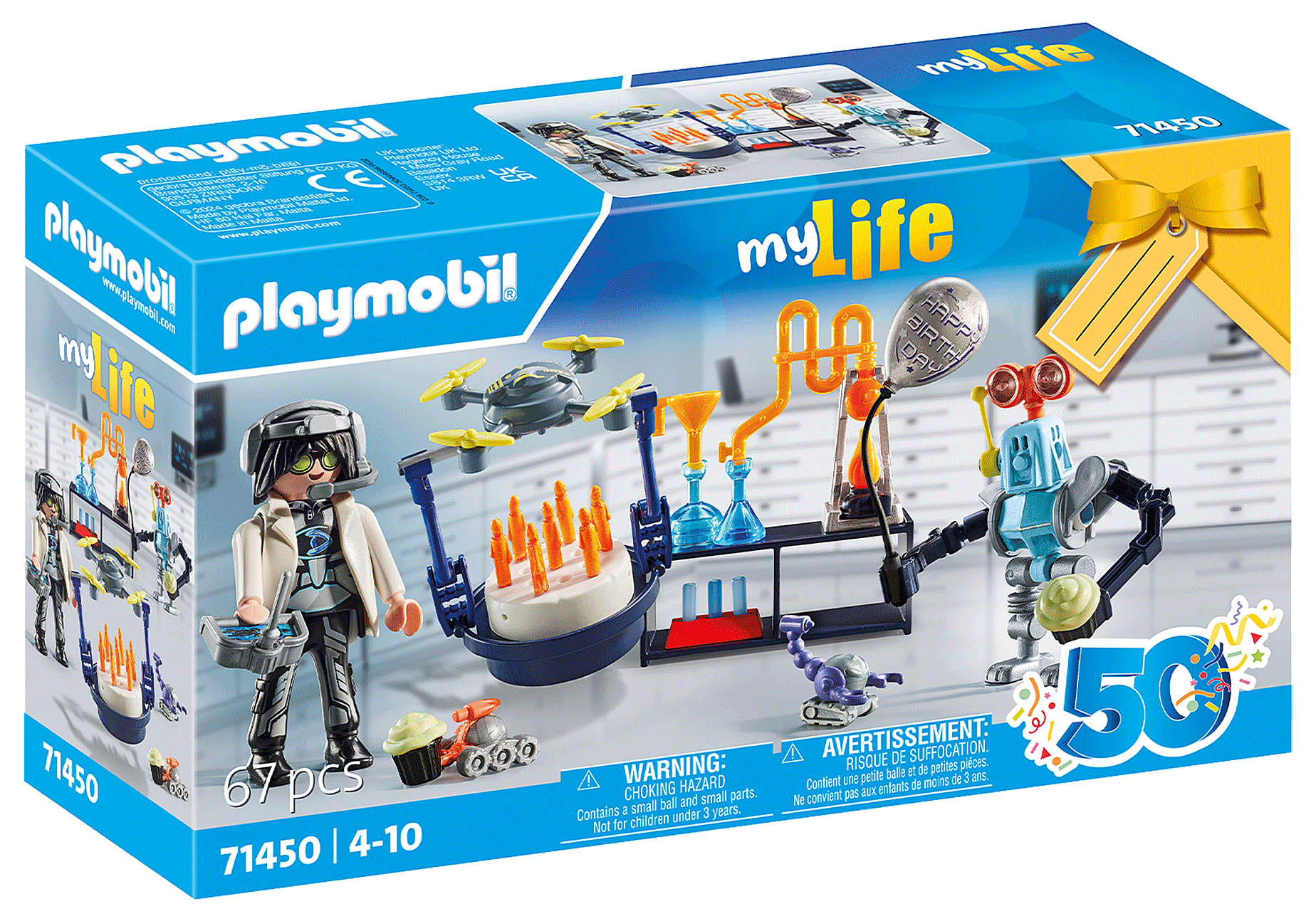 Playmobil 71450  myLife  Forscher mit Robotern