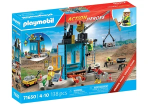 Playmobil 71650  Action Heroes Promo Pack Baustelle