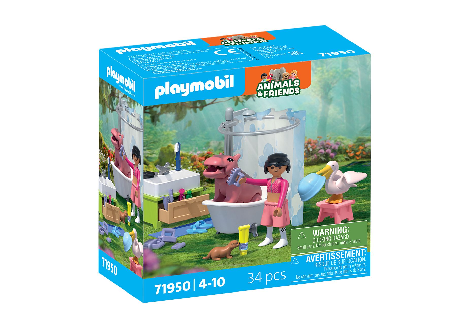Playmobil 71950  Animals & Friends  Tierischer Badespaß