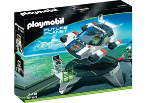 Playmobil 5150 Future Planet E-Rangers Turbojet mit Startstation