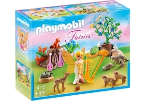 Playmobil 5451  Fairies  Harfenfee beim Waldkonzert