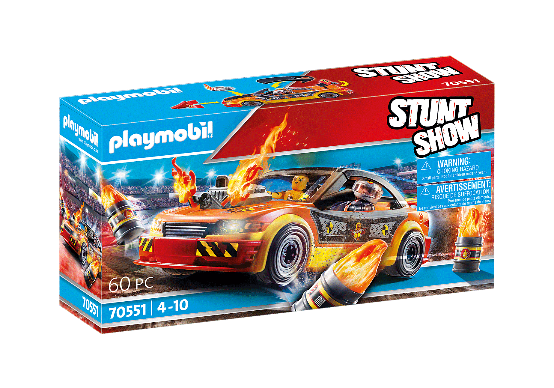 Playmobil 70551  Stunt Show  Crashcar