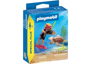 Playmobil 72151 Special Plus Taucherin mit Schildkröte
