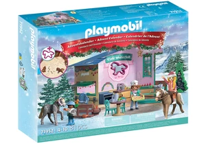 Playmobil 71952  Horses of Waterfall Adventskalender Weihnachtsbacken im Reitercafe