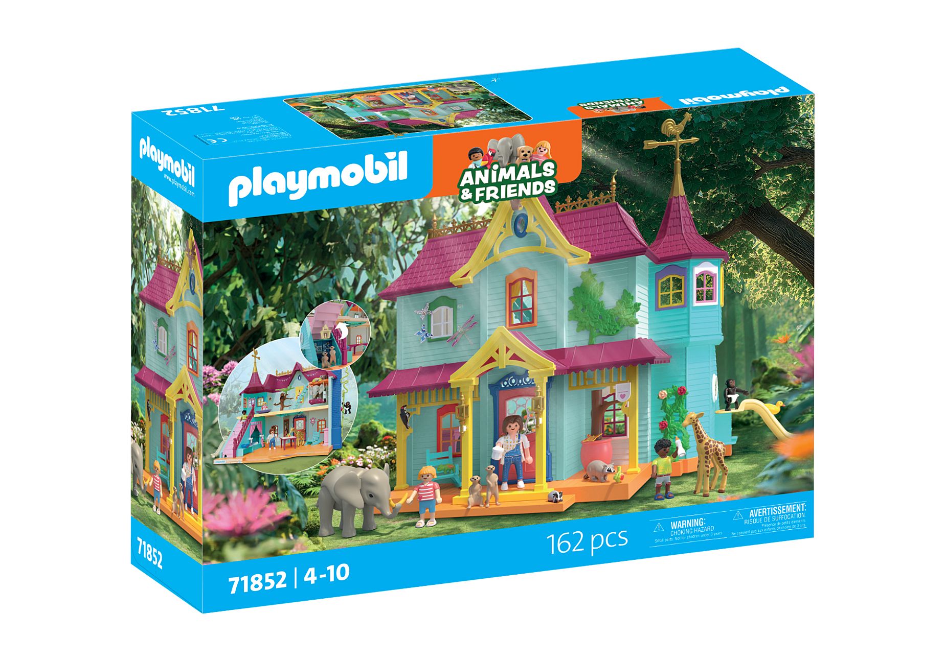 Playmobil 71852  Animals & Friends  Kunterbunte Tiervilla