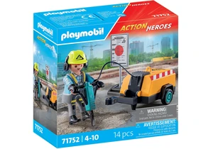 Playmobil 71752    Bauarbeiter mit Meißel