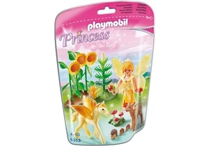 Playmobil 5353  Princess  Waldfee mit Pegasusbaby - Goldstaub