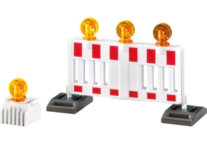 Playmobil 7453 City Action Absperrbake mit Warnlampe (Folienverpackung)