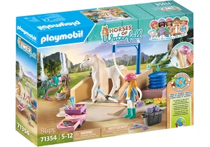 Playmobil 71354  Horses of Waterfall  Isabella & Lioness mit Waschplatz
