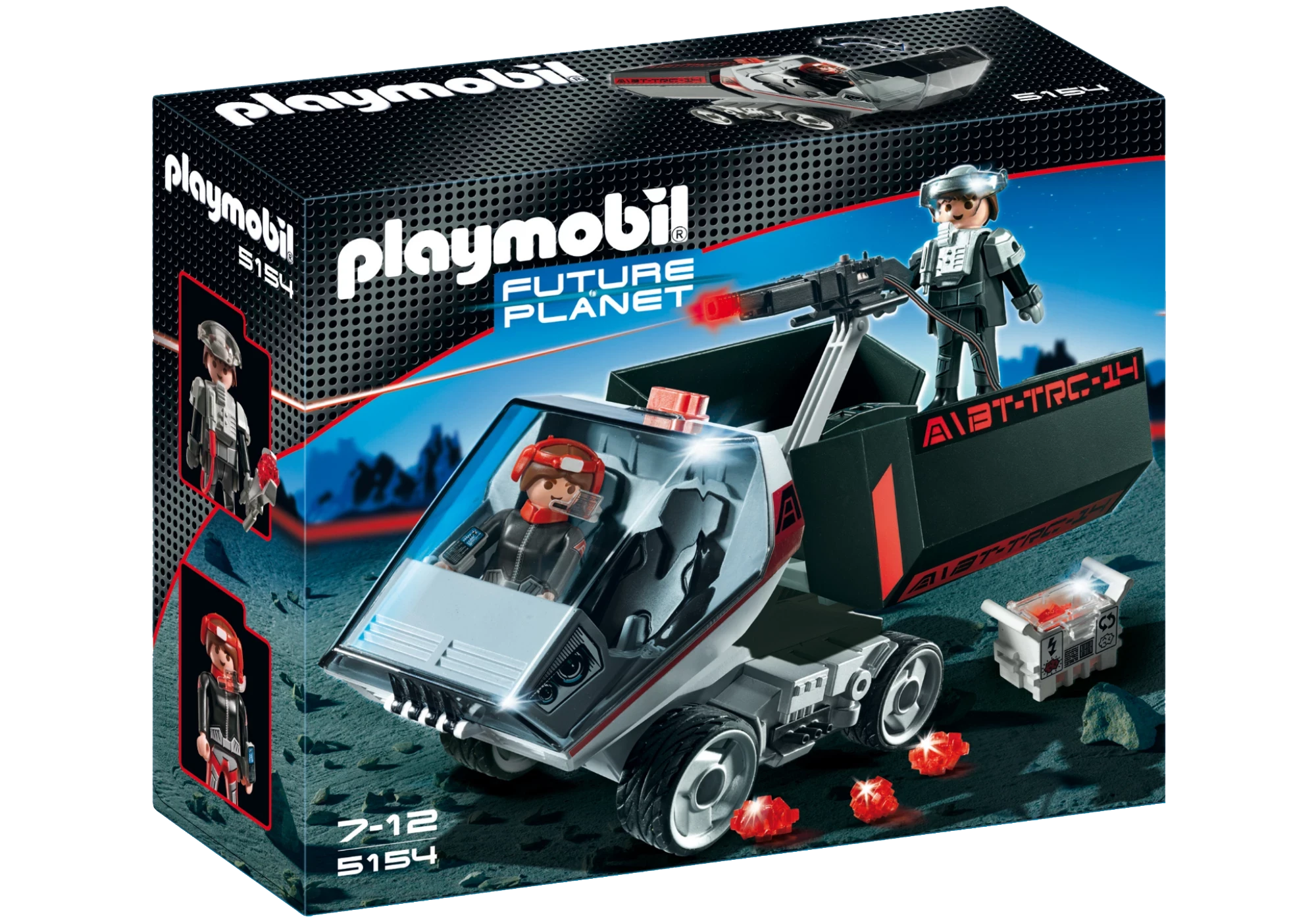 Playmobil 5154 Future Planet Darksters Truck mit K.O.-Leuchtkanone
