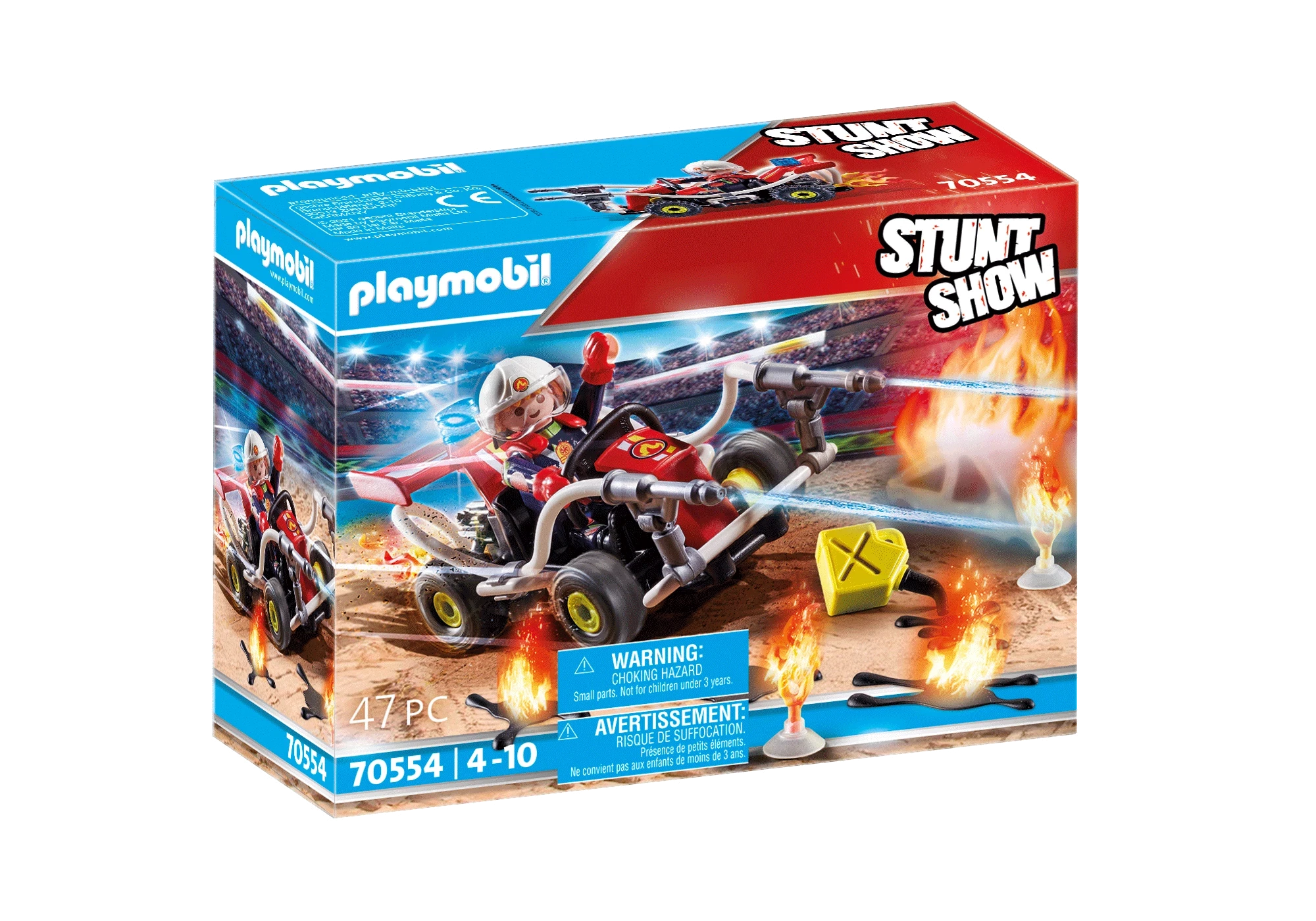 Playmobil 70554  Stunt Show  Feuerwehrkart