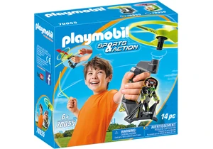 Playmobil 70055  Sports & Action  Top Agents Pull String Flyer