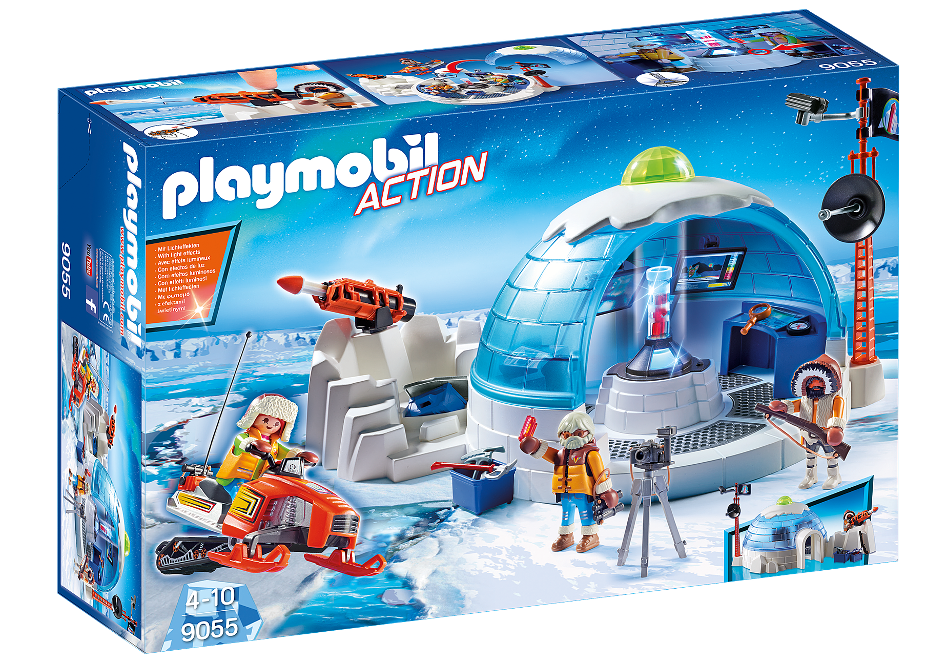 Playmobil 9055  Action  Polar Ranger Hauptquartier