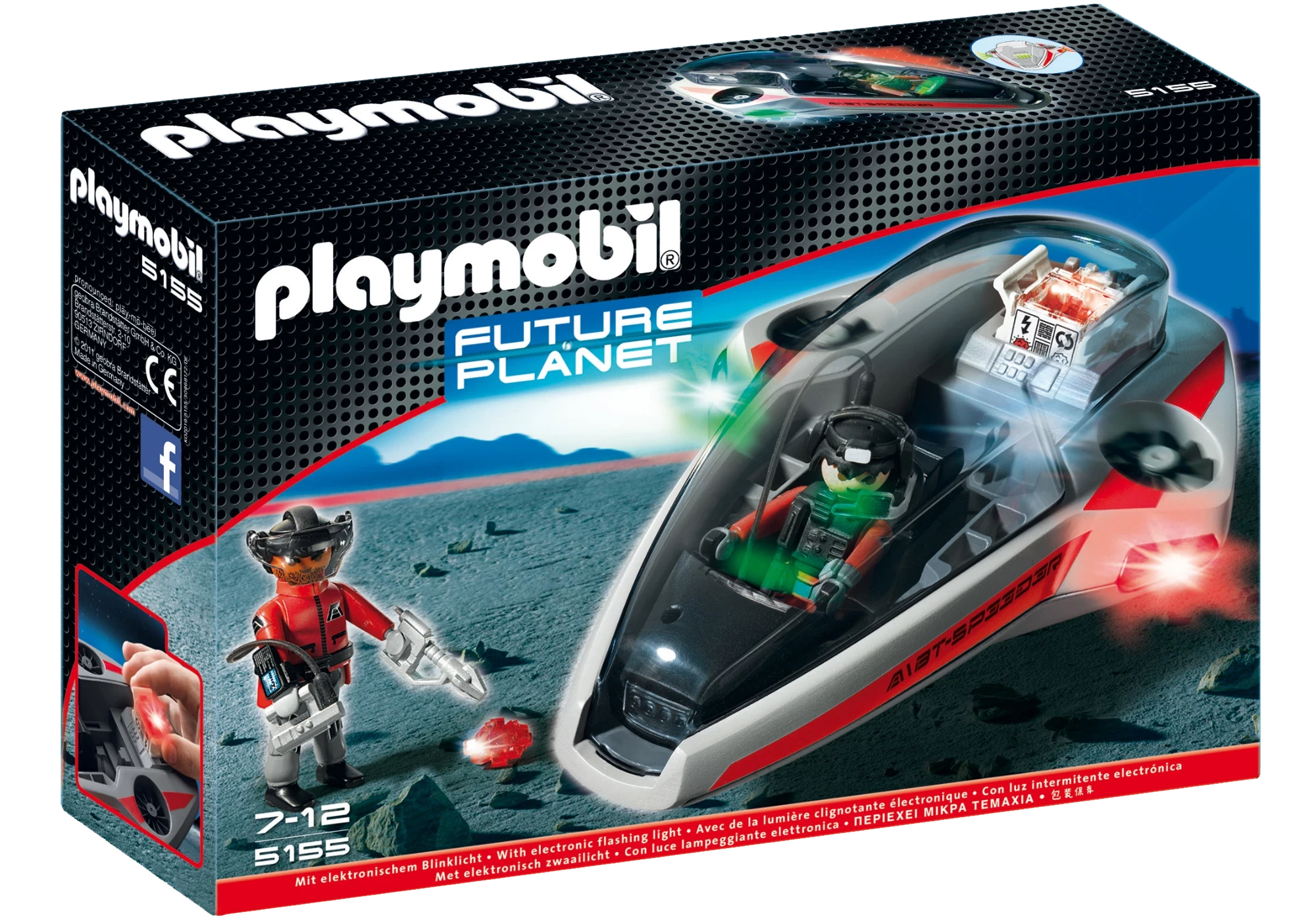 Playmobil 5155 Future Planet Darksters Speed Glider