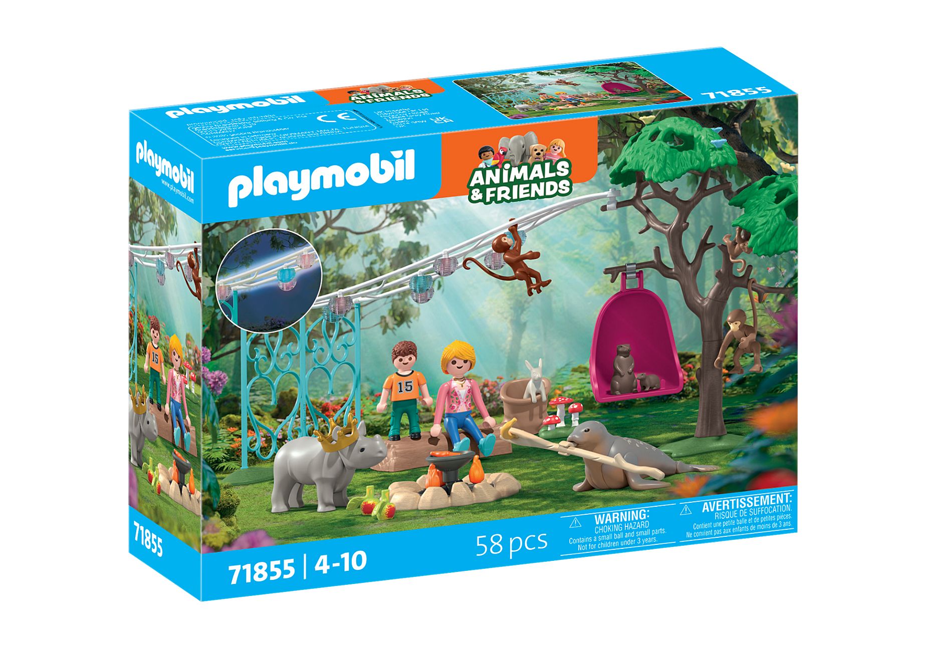 Playmobil 71855  Animals & Friends  Lustige Geburtstagsparty
