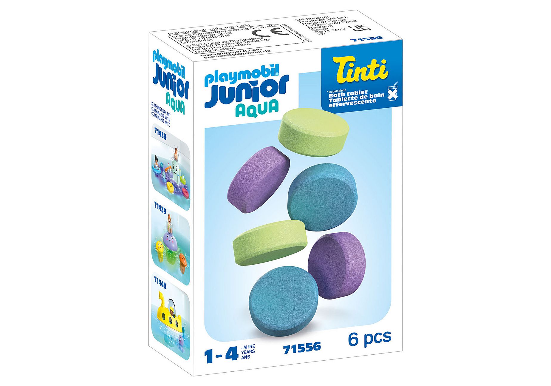 Playmobil 71556 Junior Tinti  Aqua Nachfüllpack