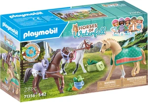 Playmobil 71356  Horses of Waterfall  3 Pferde: Morgan, Quarter Horse & Shagya Araber