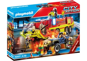 Playmobil 70557  City Action Promo Pack Feuerwehreinsatz mit Löschfahrzeug