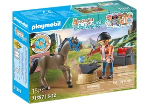 Playmobil 71357  Horses of Waterfall  Hufschmied Ben & Achilles
