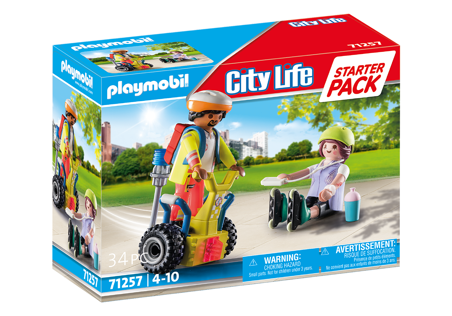 Playmobil 71257  City Life Starter Pack Rettung mit Balance-Racer