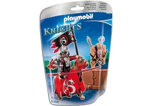 Playmobil 5358  Knights  Turnierkämpfer Drachen-Clan