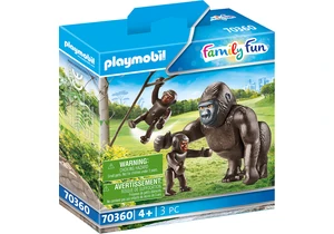 Playmobil 70360  Family Fun  Gorilla mit Babys