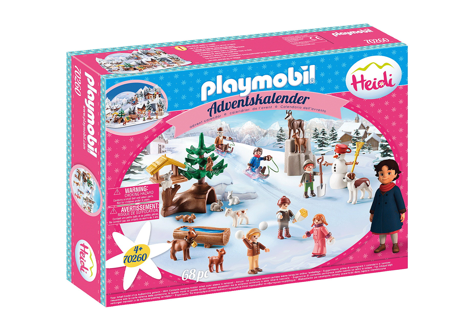 Playmobil 70260  Heidi Adventskalender Heidis Winterwelt