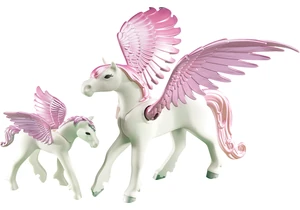 Playmobil 6461    Pegasus mit Fohlen (Folienverpackung)