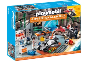 Playmobil 9263  Top Agents Adventskalender Spy Team Werkstatt