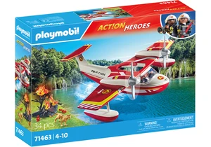 Playmobil 71463  Action Heroes  Feuerwehrflugzeug mit Löschfunktion