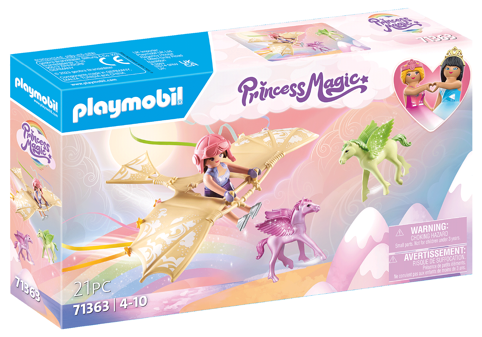Playmobil 71363  Princess Magic  Himmlischer Ausflug mit Pegasusfohlen