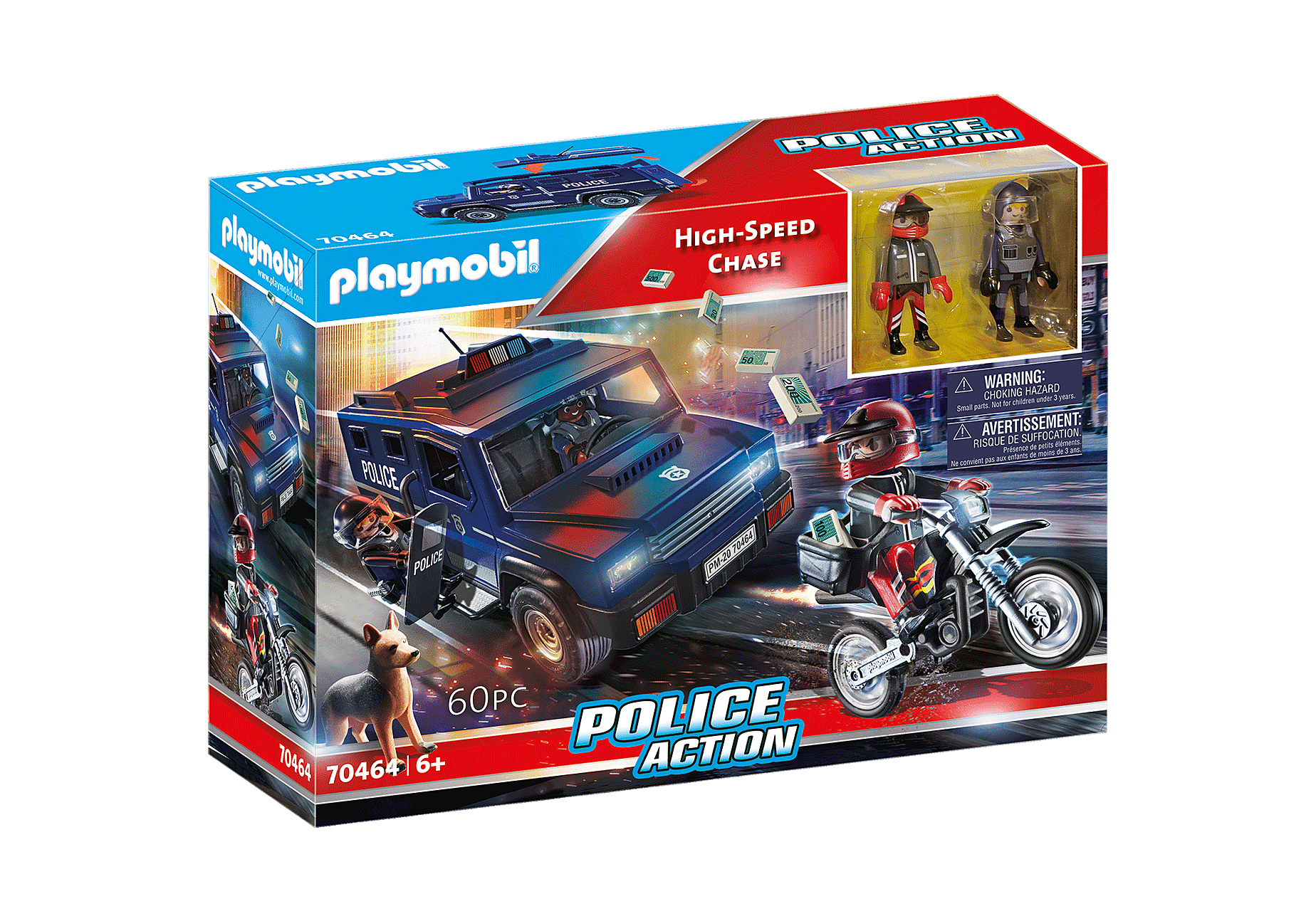 Playmobil 70464  Police Action  High Speed Verfolgungsjagd
