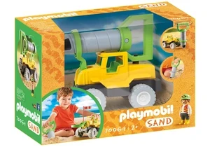 Playmobil 70064 1-2-3   Sand Bohrfahrzeug