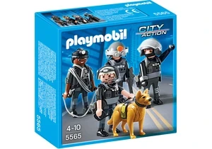 Playmobil 5565 City Action SEK-Team mit Polizeihund