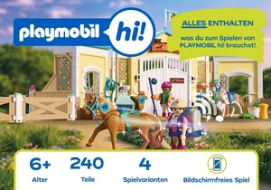 Playmobil 72365 hi! Ready-To-Play Set Reiterhof 72127