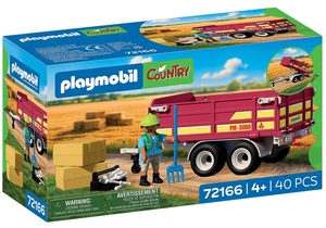 Playmobil 72166 Country Traktoranhänger mit Heuballen