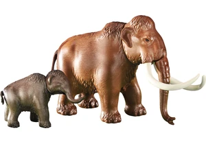 Playmobil 6366 Wild Life Mammut mit Kalb
