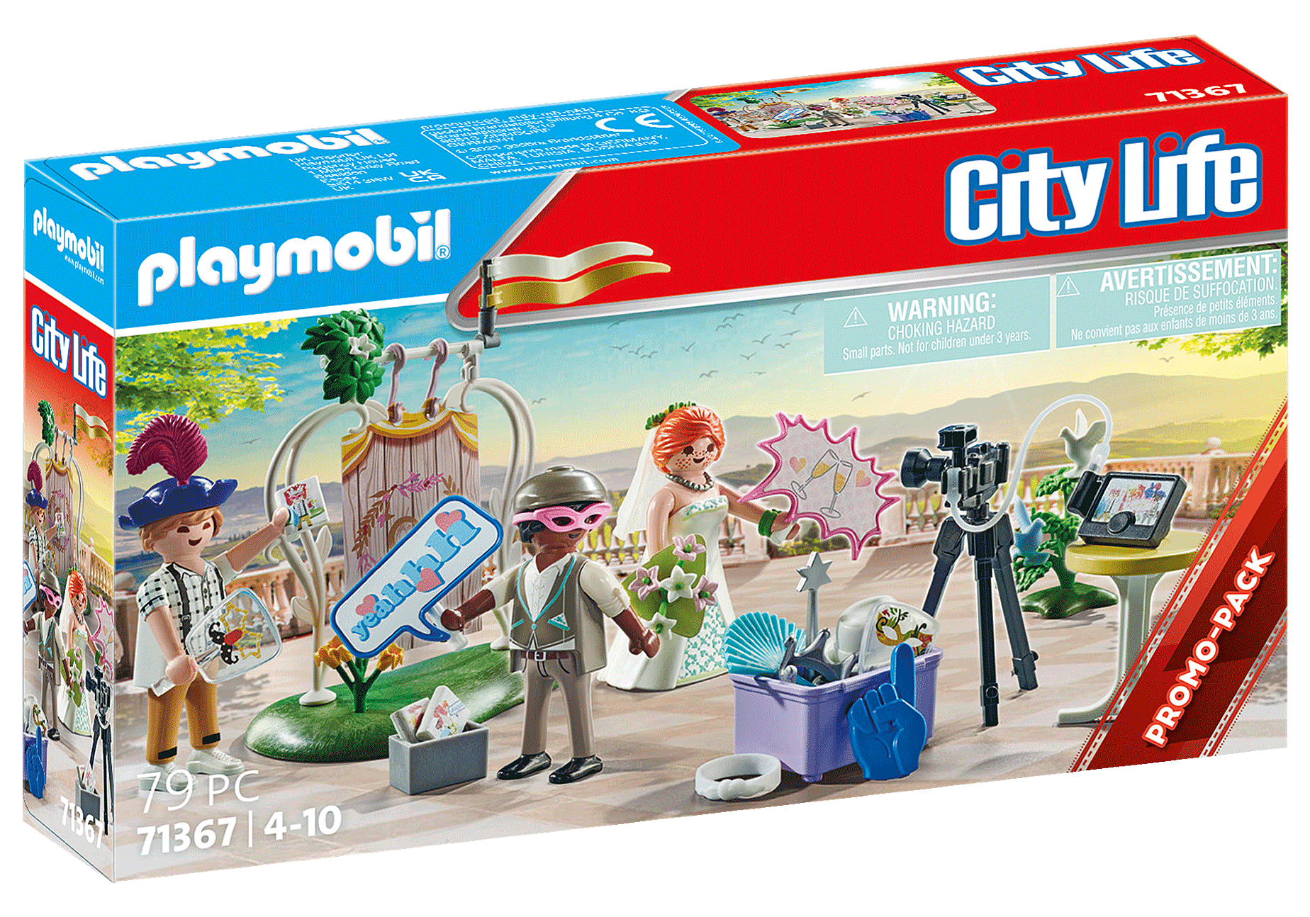 Playmobil 71367  City Life  Hochzeits Fotobox