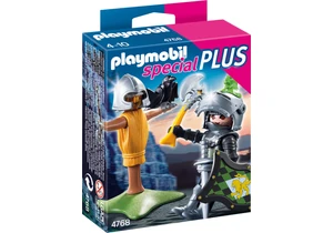 Playmobil 4768 Special Plus Löwenritter beim Turniertraining