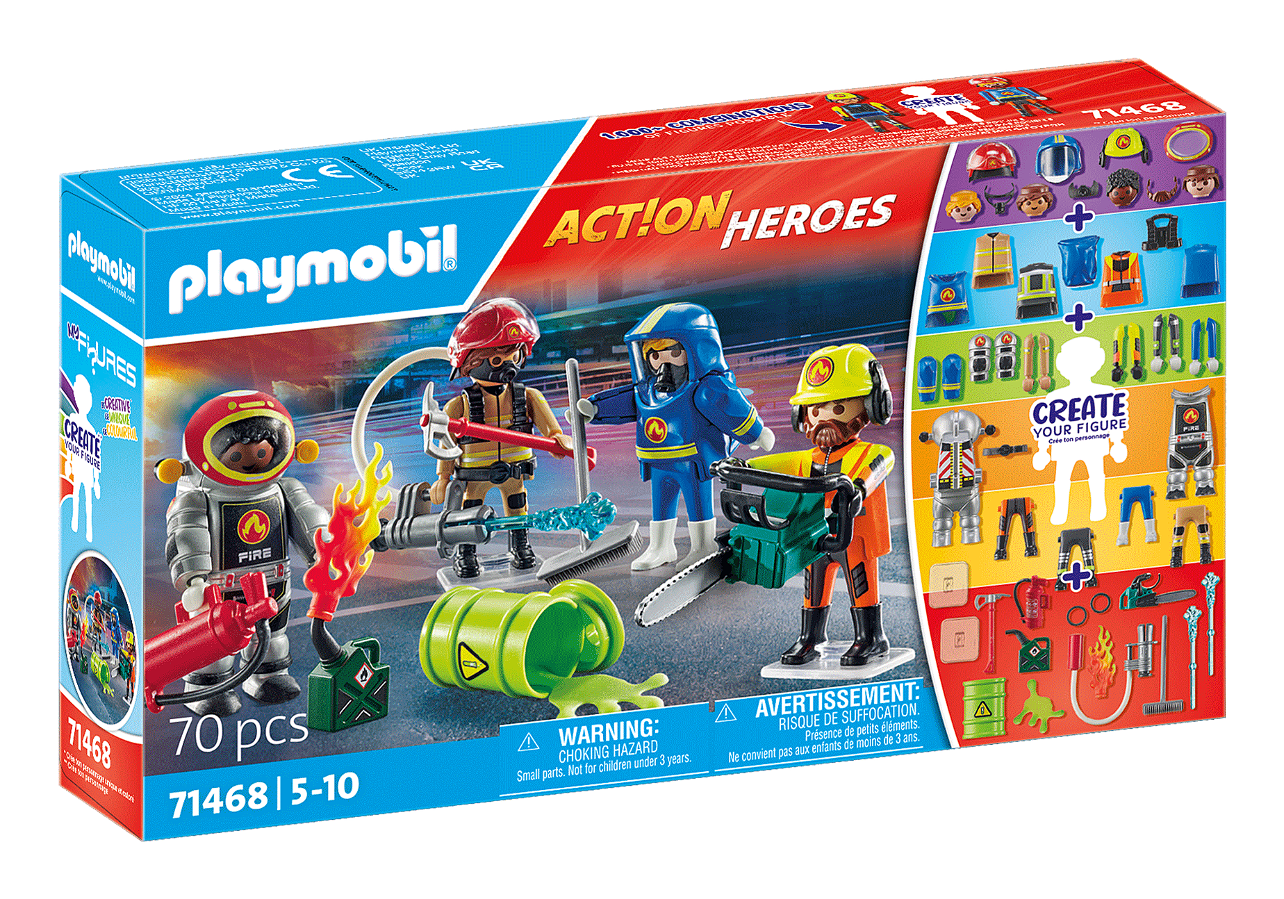 Playmobil 71468  my Figures  Feuerwehr