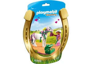 Playmobil 6969  Country  Schmück Pony Herzchen
