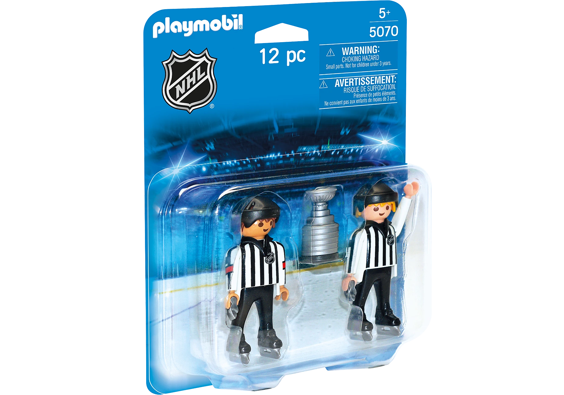 Playmobil 5070  NHL DuoPack Schiedsrichter mit Pfeife und Pokal