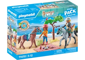 Playmobil 71470  Horses of Waterfall  Reitausflug an den Strand mit Amelia und Ben