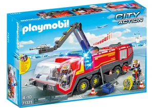 Playmobil 71371  City Action  Flughafenlöschfahrzeug mit Licht und Sound
