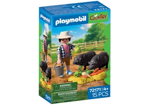 Playmobil 72171 Country Landwirt mit Hängebauchschwein