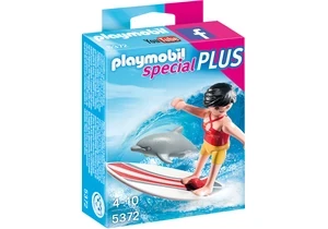 Playmobil 5372  Special Plus  Surferin mit Delfin