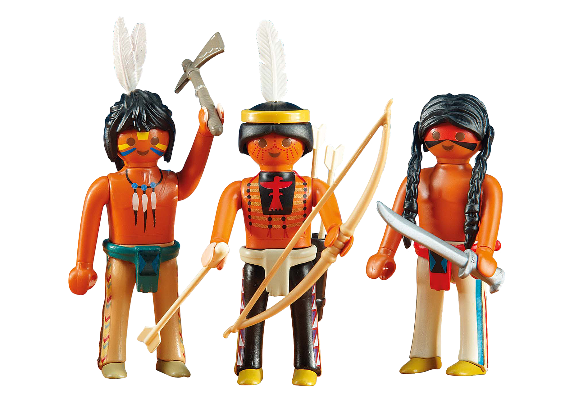 Playmobil 6272  Western  3 Sioux-Indianer (Folienverpackung)