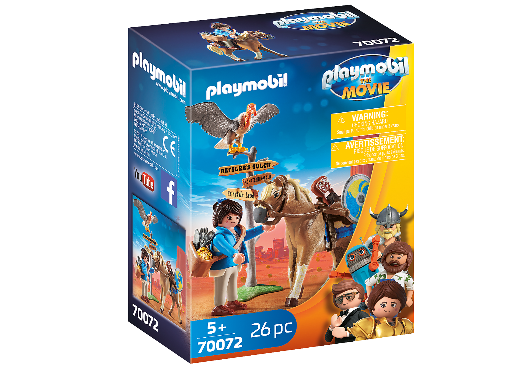 Playmobil 70072  The Movie  Marla mit Pferd