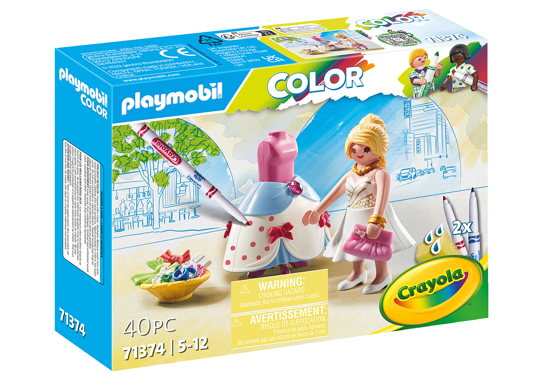 Playmobil 71374  Color  Fashion Kleid