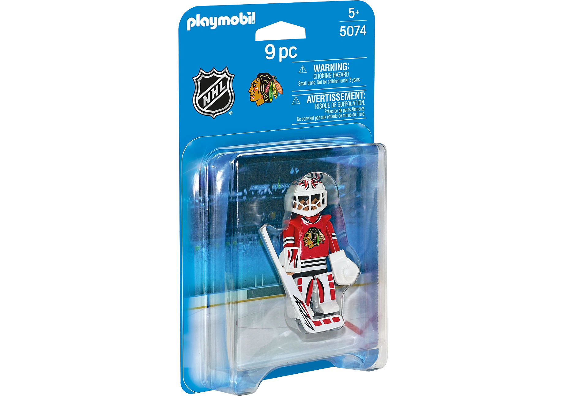 Playmobil 5074  NHL  Chicago Blackhawks Goalie